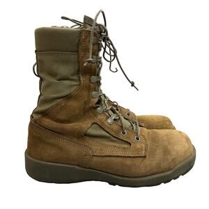Belleville 600ST Men's Size 8R Hot Weather Steel Toe Military Shoe Combat Boots